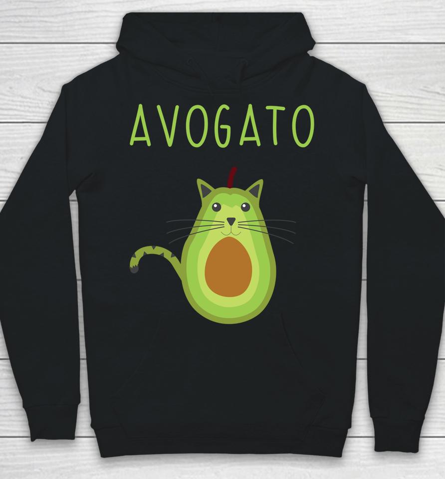 Avogato Cinco De Mayo Gift Cinco De Meow Cat Avocado Hoodie