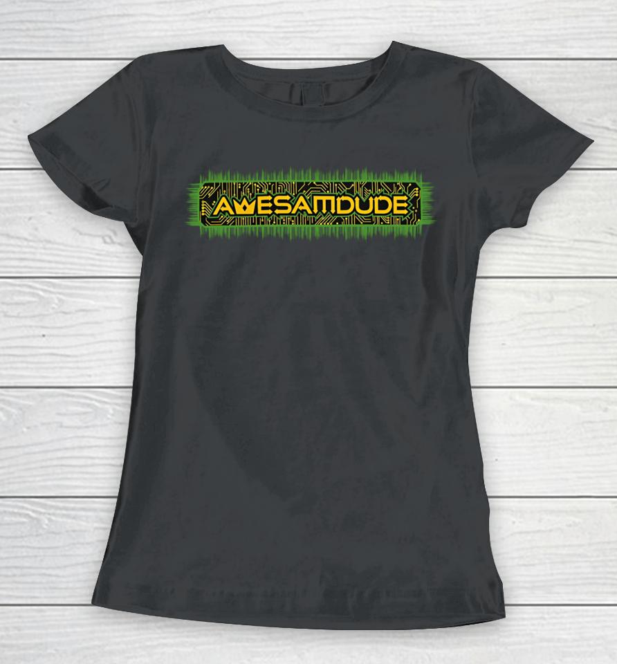 Awesamdude Circuit Board Women T-Shirt