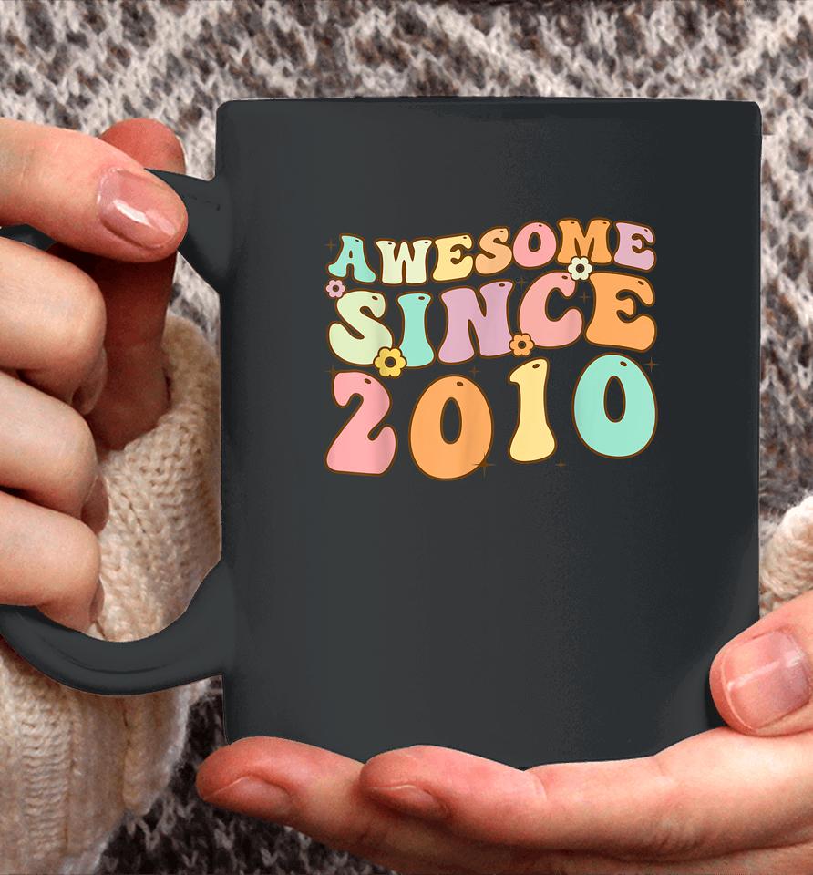Awesome Since 2010 12 Years Old 12Th Birthday Retro Coffee Mug