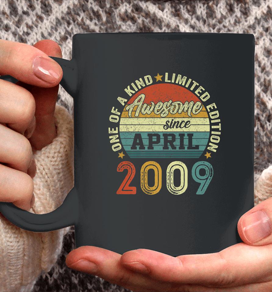 Awesome Since April 2009 13 Years Old 13Th Birthday Gifts Coffee Mug