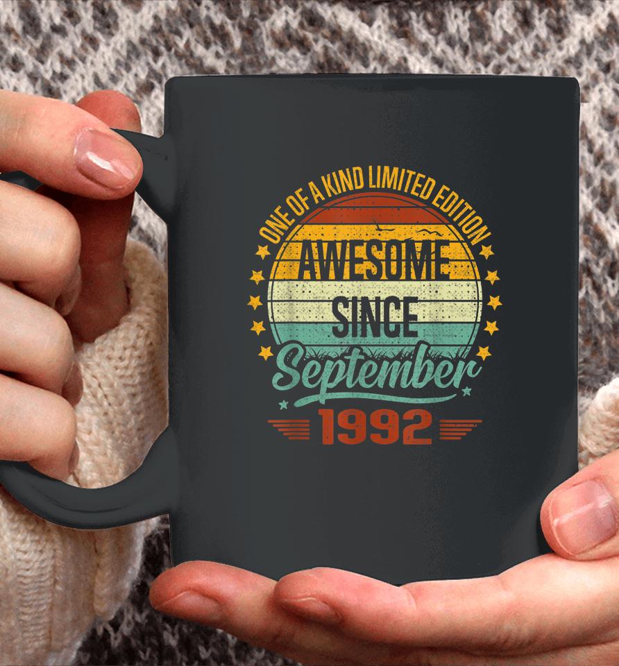 Awesome Since September 1992 Vintage 30Th Birthday Coffee Mug