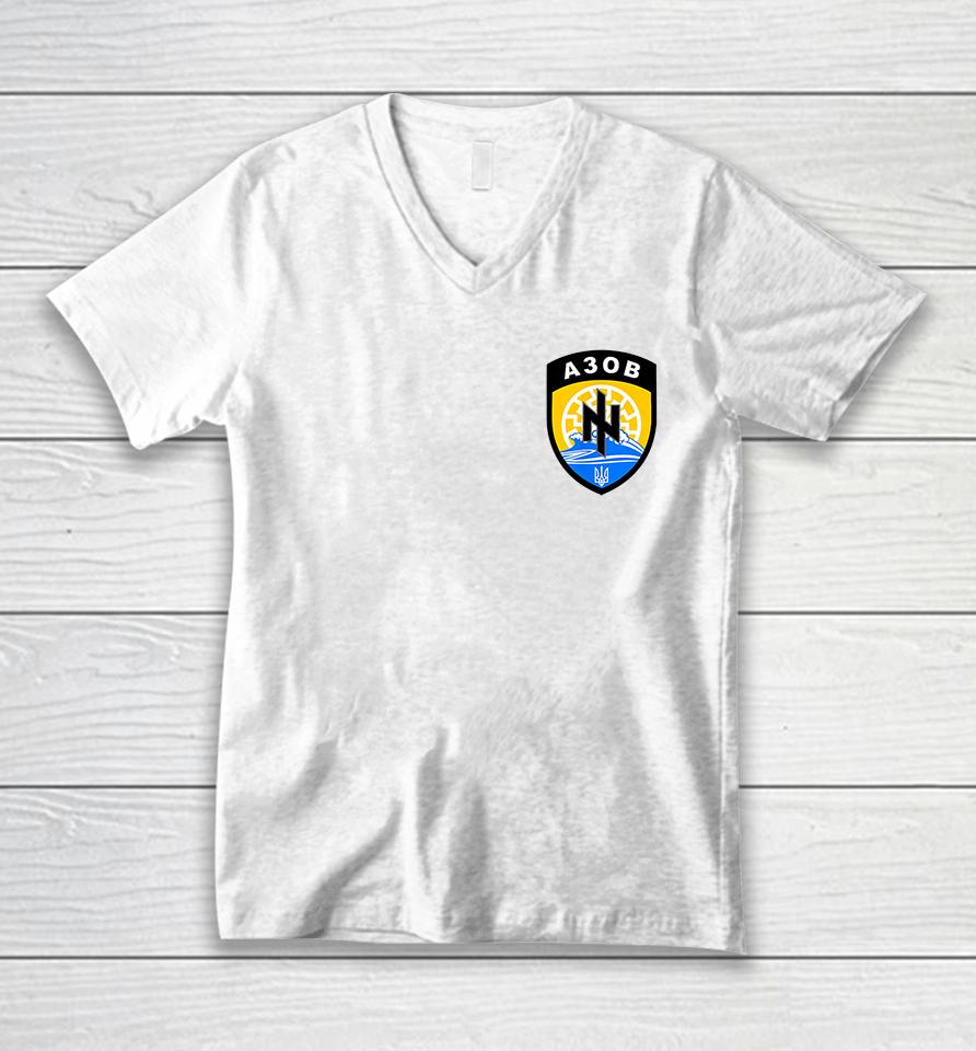 Azov Battalion Unisex V-Neck T-Shirt