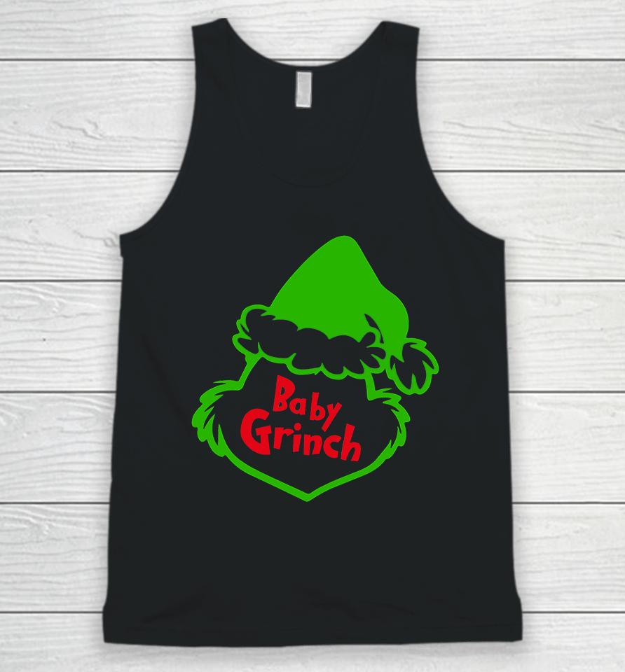 Baby Grinch Christmas Unisex Tank Top