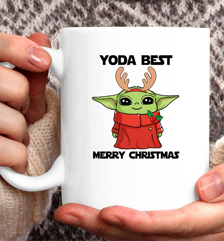 Baby Yoda Merry Christmas , Baby Yoda Christmas Coffee Mug