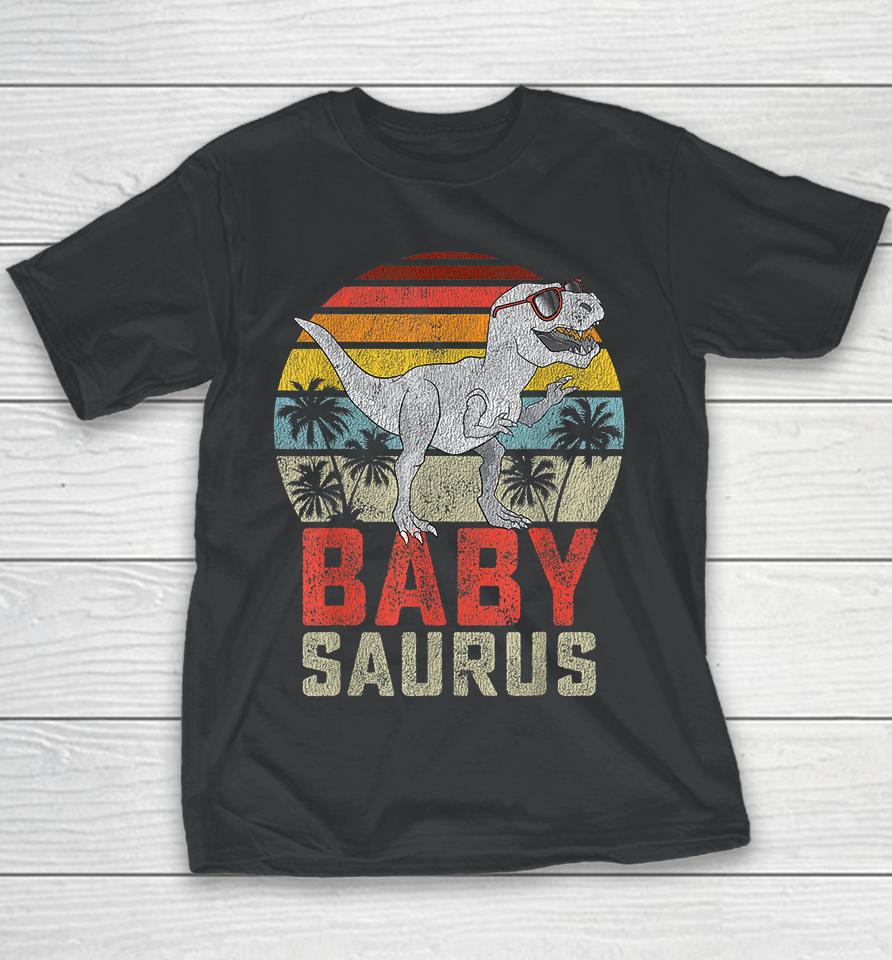Babysaurus T Rex Dinosaur Baby Saurus Youth T-Shirt