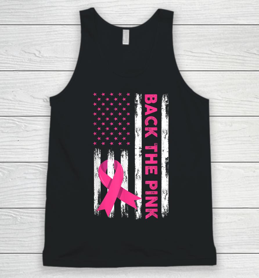 Back The Pink Breast Cancer Awareness Unisex Tank Top
