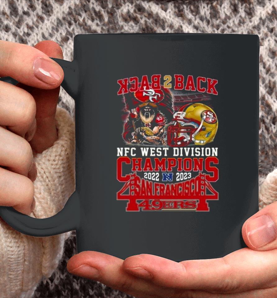 Back To Back Nfc West Division Champions 2022 – 2023 San Francisco 49Ers Coffee Mug