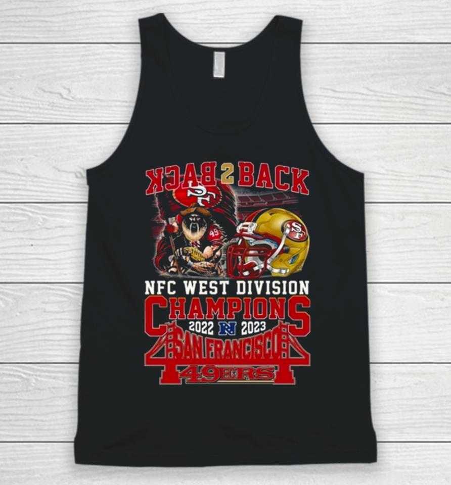 Back To Back Nfc West Division Champions 2022 – 2023 San Francisco 49Ers Unisex Tank Top