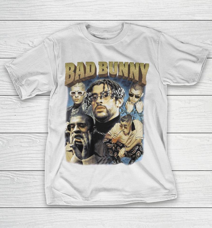 Bad Bunny Rap Hip Hop Vintage Retro T-Shirt