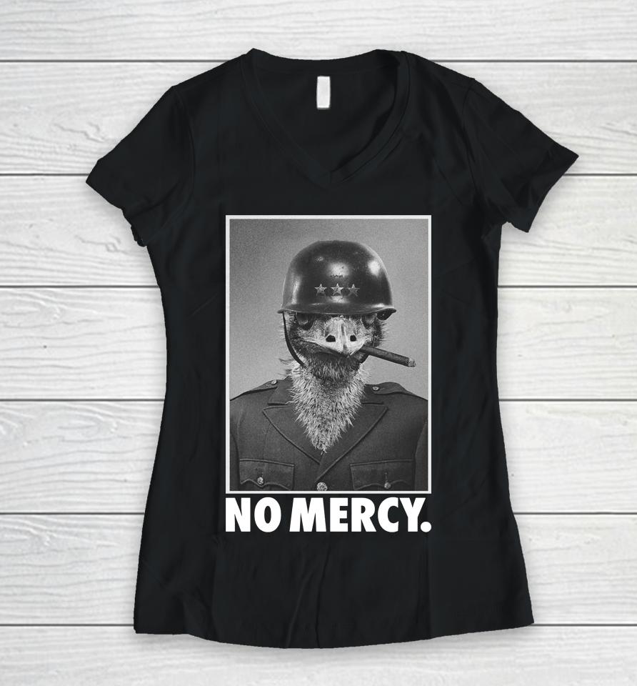 Bad Magic Merch No Mercy Women V-Neck T-Shirt