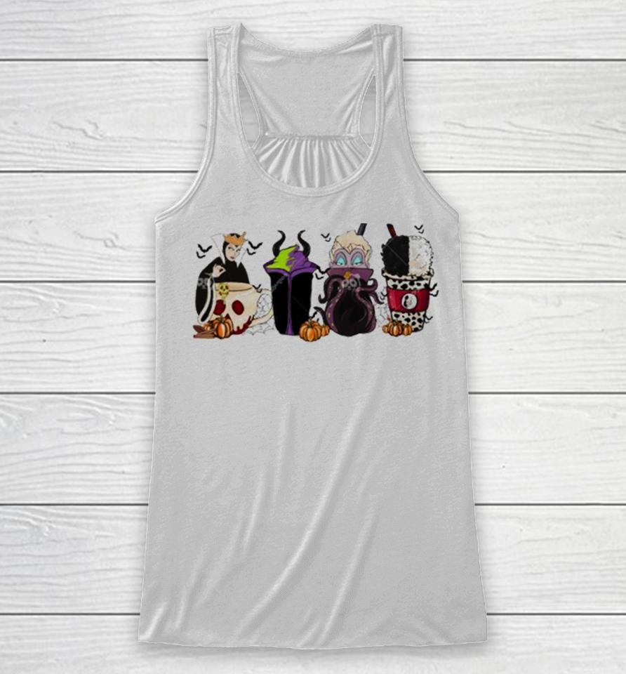 Bad Witches Bad Girl Witch Coffee Halloween 2023 Racerback Tank