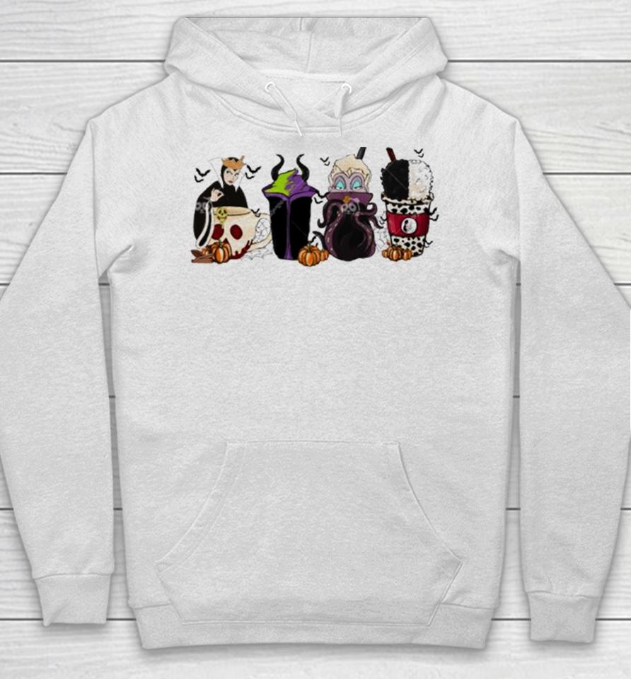 Bad Witches Bad Girl Witch Coffee Halloween 2023 Hoodie