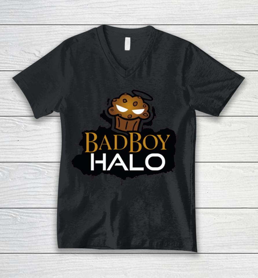 Badboyhalo Chocolate Chip Unisex V-Neck T-Shirt