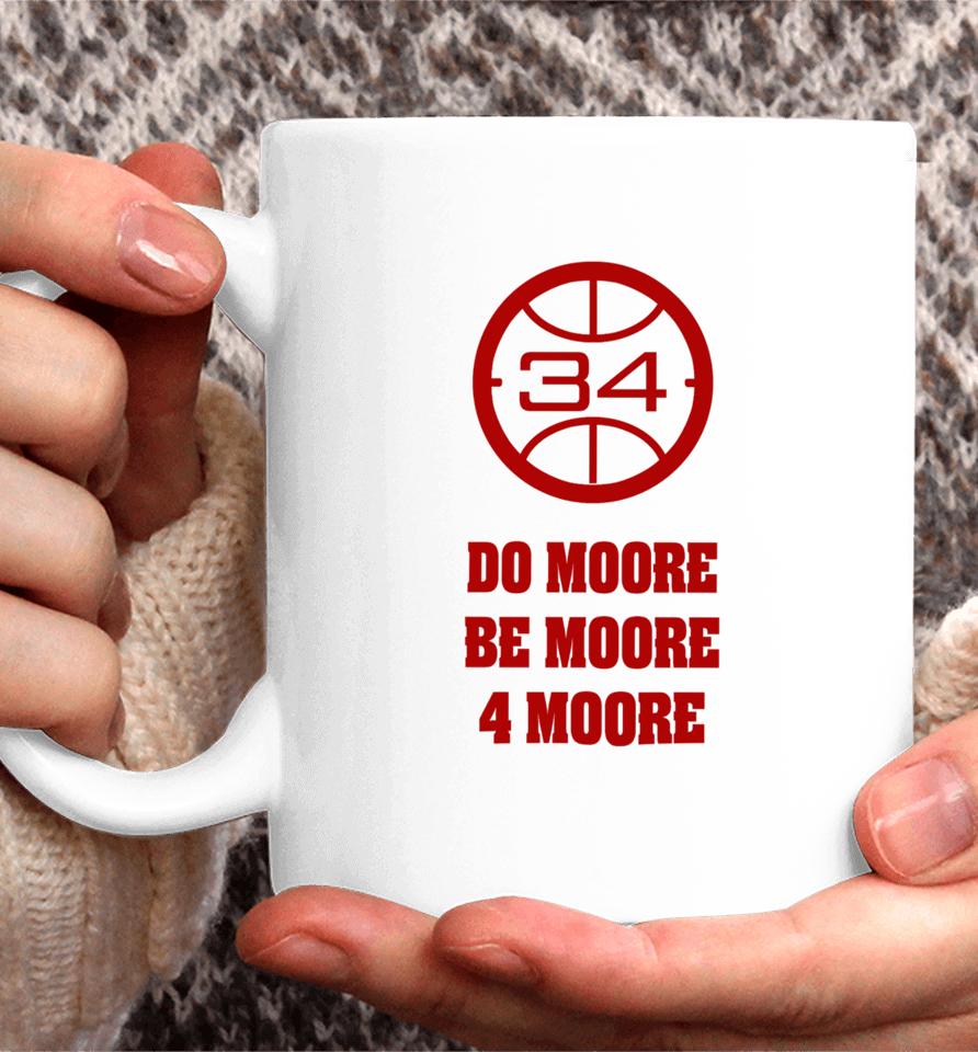 Badgermbb Wisconsin Basketball Do Moore Be Moore 4 Moore Coffee Mug
