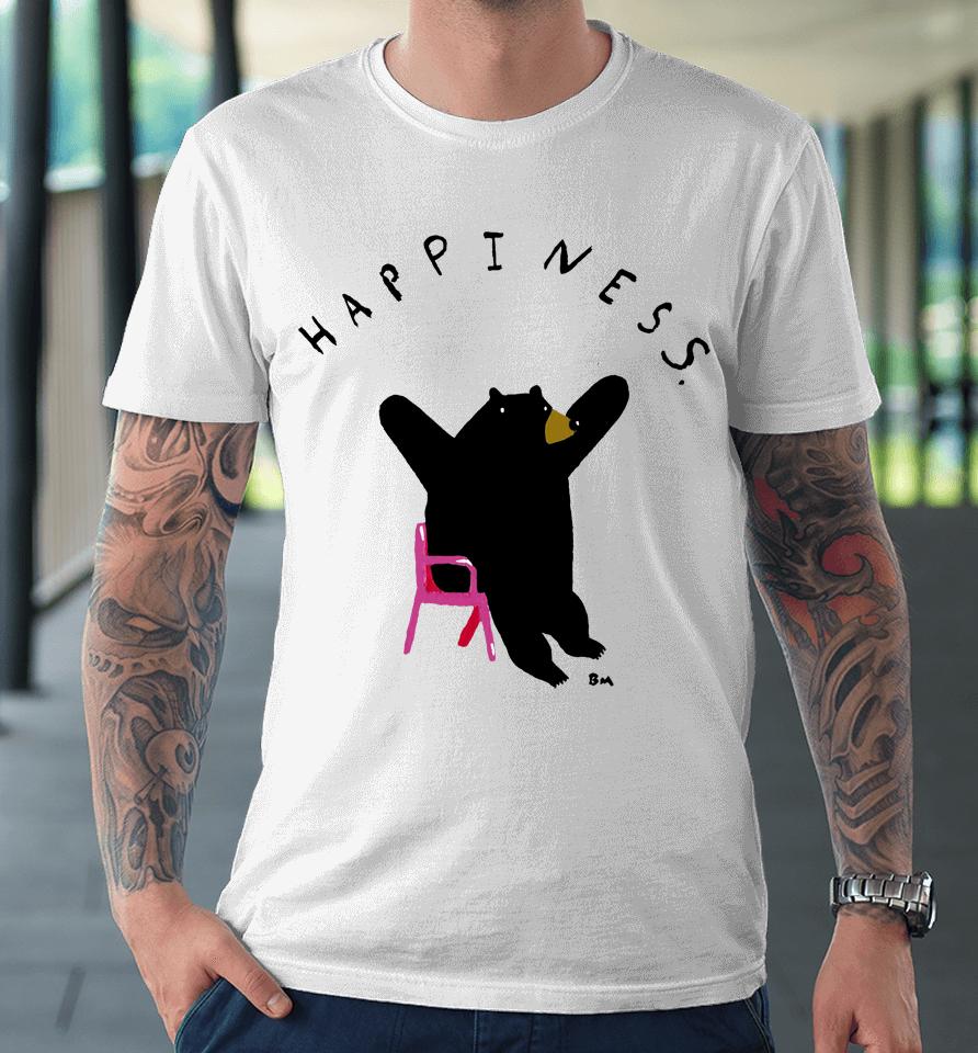 Badly Drawn Bears Happiness Bears Bm Premium T-Shirt