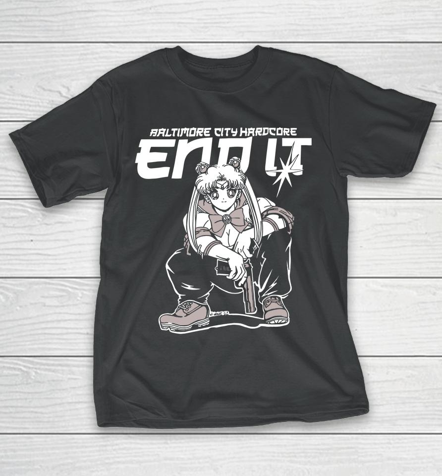 Baltimore City Hardcore End It T-Shirt