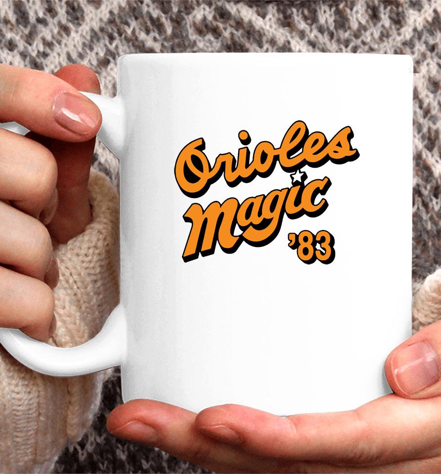 Baltimore Orioles Homage Gray Hyper Local Tri-Blend Coffee Mug