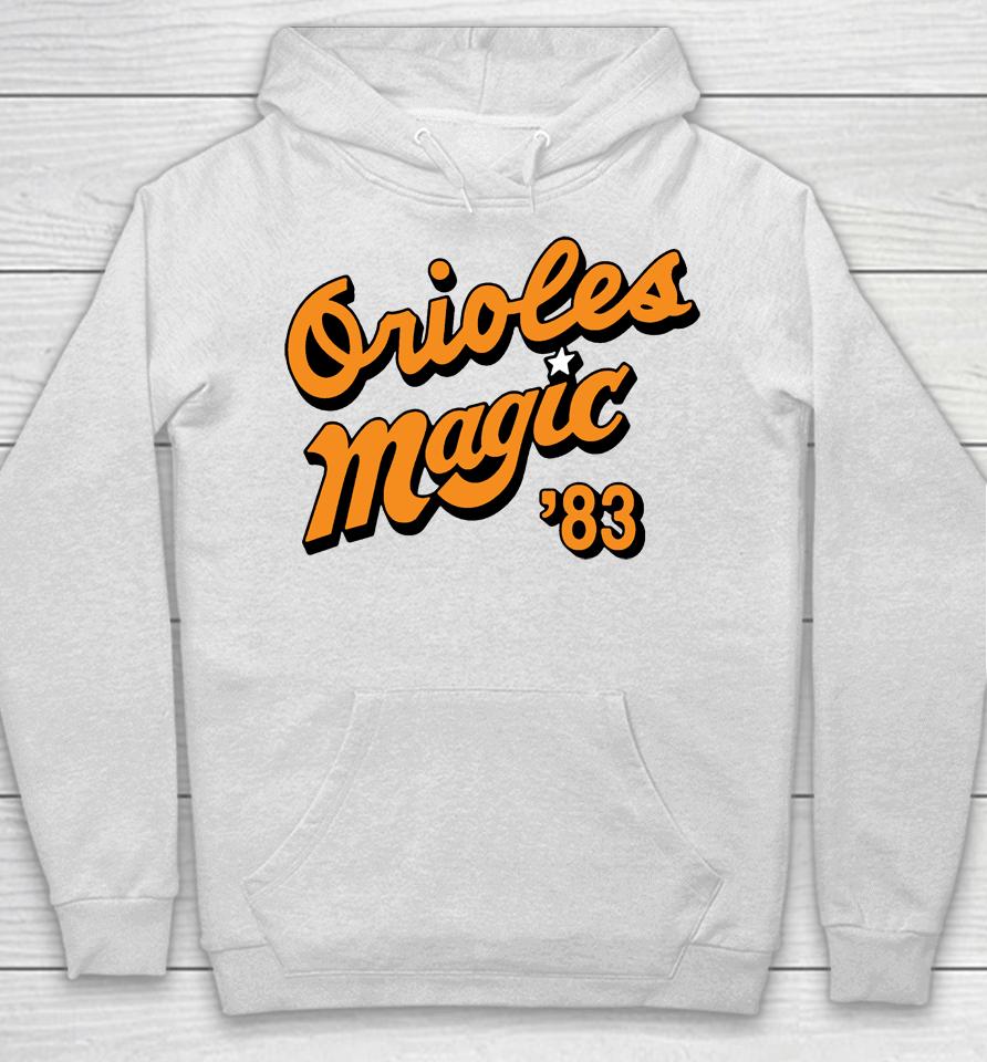 Baltimore Orioles Homage Gray Hyper Local Tri-Blend Hoodie