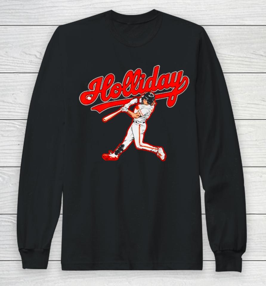 Baltimore Orioles Jackson Holliday Long Sleeve T-Shirt
