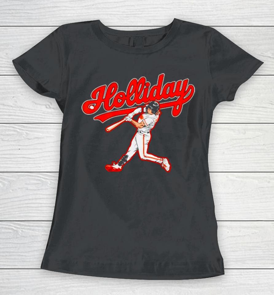 Baltimore Orioles Jackson Holliday Women T-Shirt