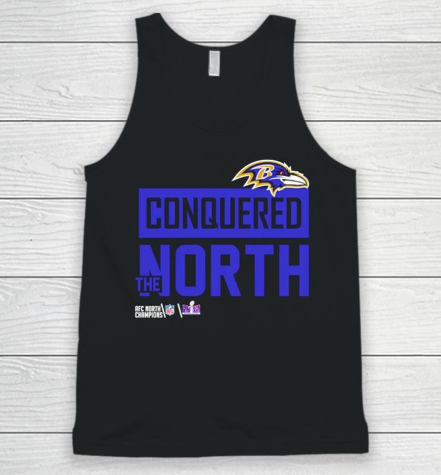 Baltimore Ravens 2024 Conquered The North Unisex Tank Top