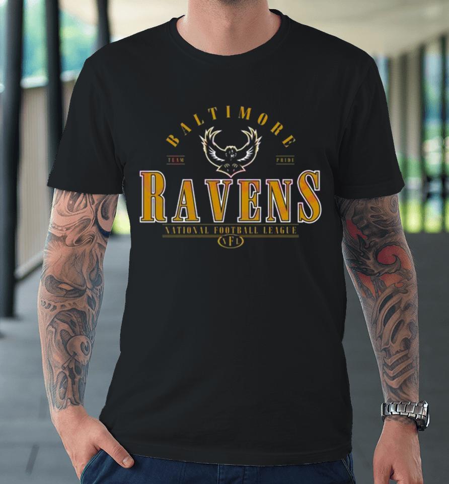 Baltimore Ravens Football Team Pride National Football League Nfl Premium T-Shirt
