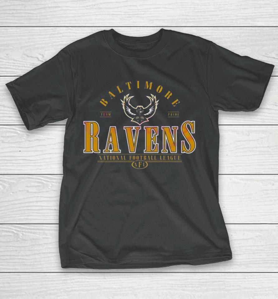 Baltimore Ravens Football Team Pride National Football League Nfl T-Shirt