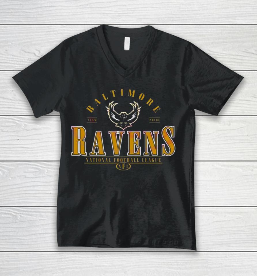 Baltimore Ravens Football Team Pride National Football League Nfl Unisex V-Neck T-Shirt