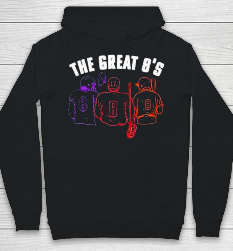 Baltimore Ravens The Great 8’S Hoodie