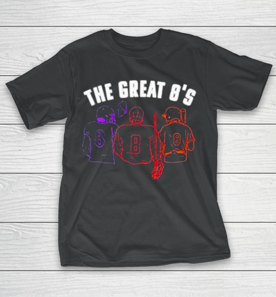 Baltimore Ravens The Great 8’S T-Shirt