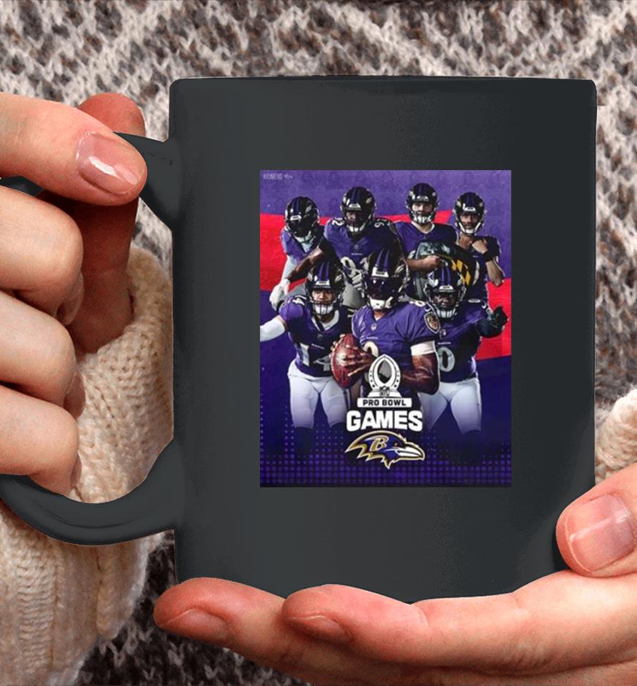 Baltimore Ravens Your Ravens Pro Bowlers Team Up 2024 Nfl Pro Bowl Games Coffee Mug
