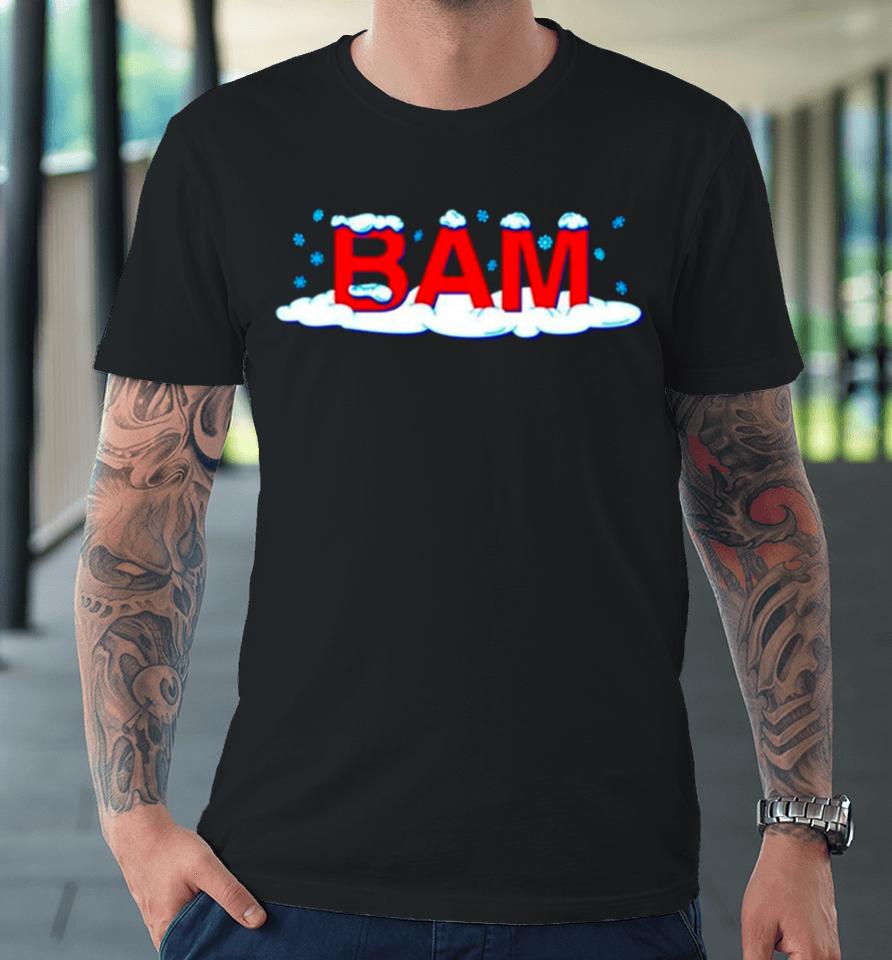 Bam Snow Merry Christmas Premium T-Shirt