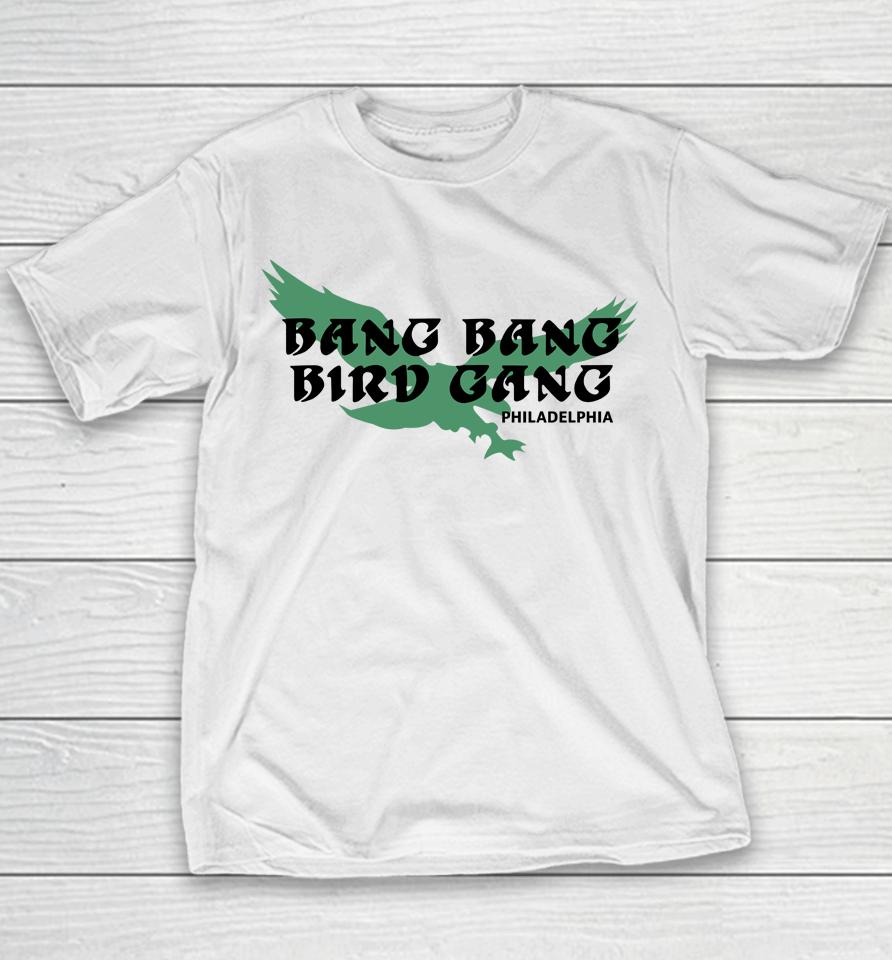 Bang Bang Bird Gang Philadelphia Eagles Youth T-Shirt