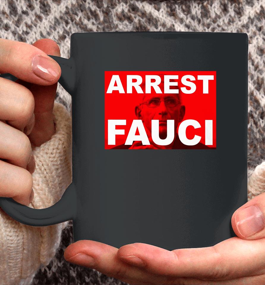 Bank Teller Arrest Fauci Liz Churchill Coffee Mug