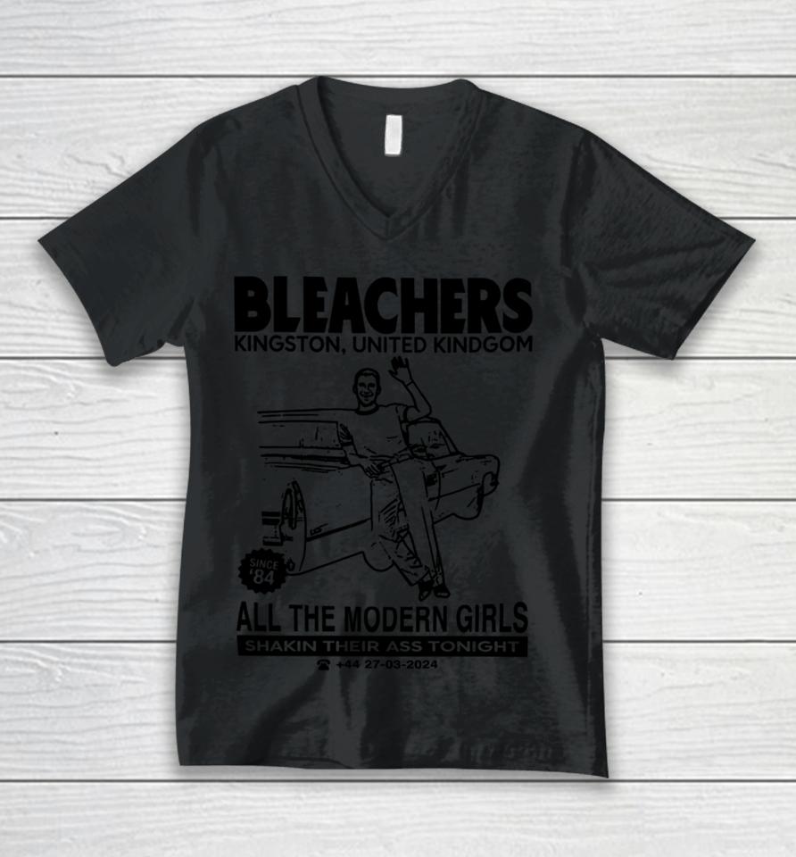 Banquetrecords Bleachers Kingston United Kindgom All The Modern Girls Unisex V-Neck T-Shirt