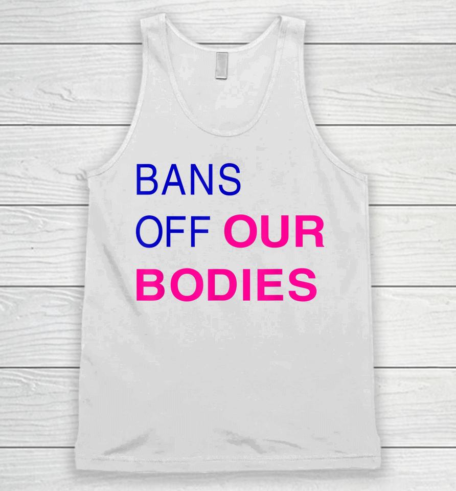 Bans Off Our Bodies Unisex Tank Top
