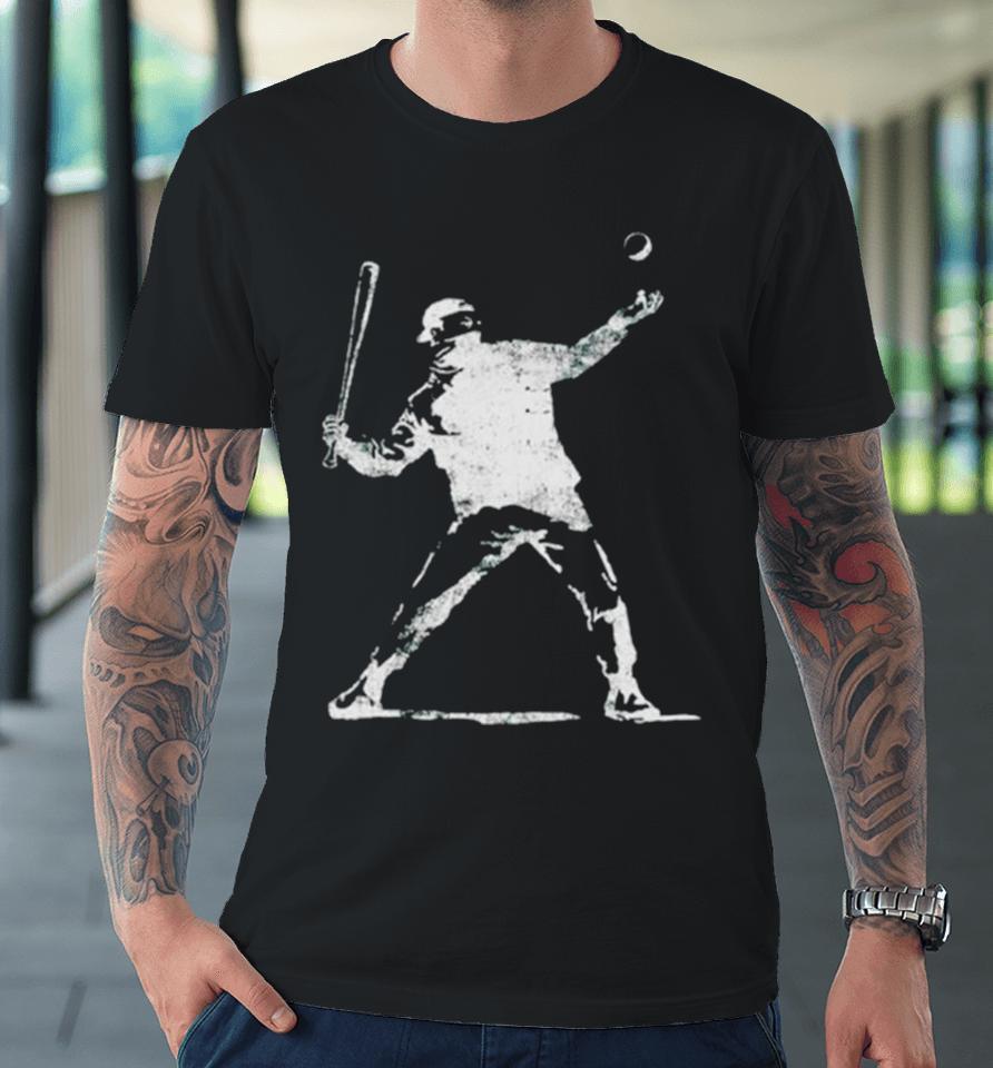Bansky Baseball Thrower Premium T-Shirt