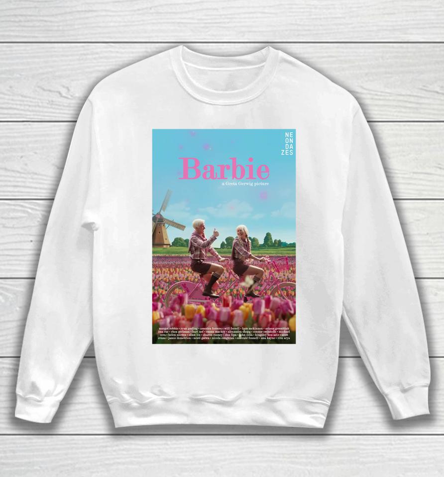 Barbie A Greta Gerwig Picture Neondazes Sweatshirt