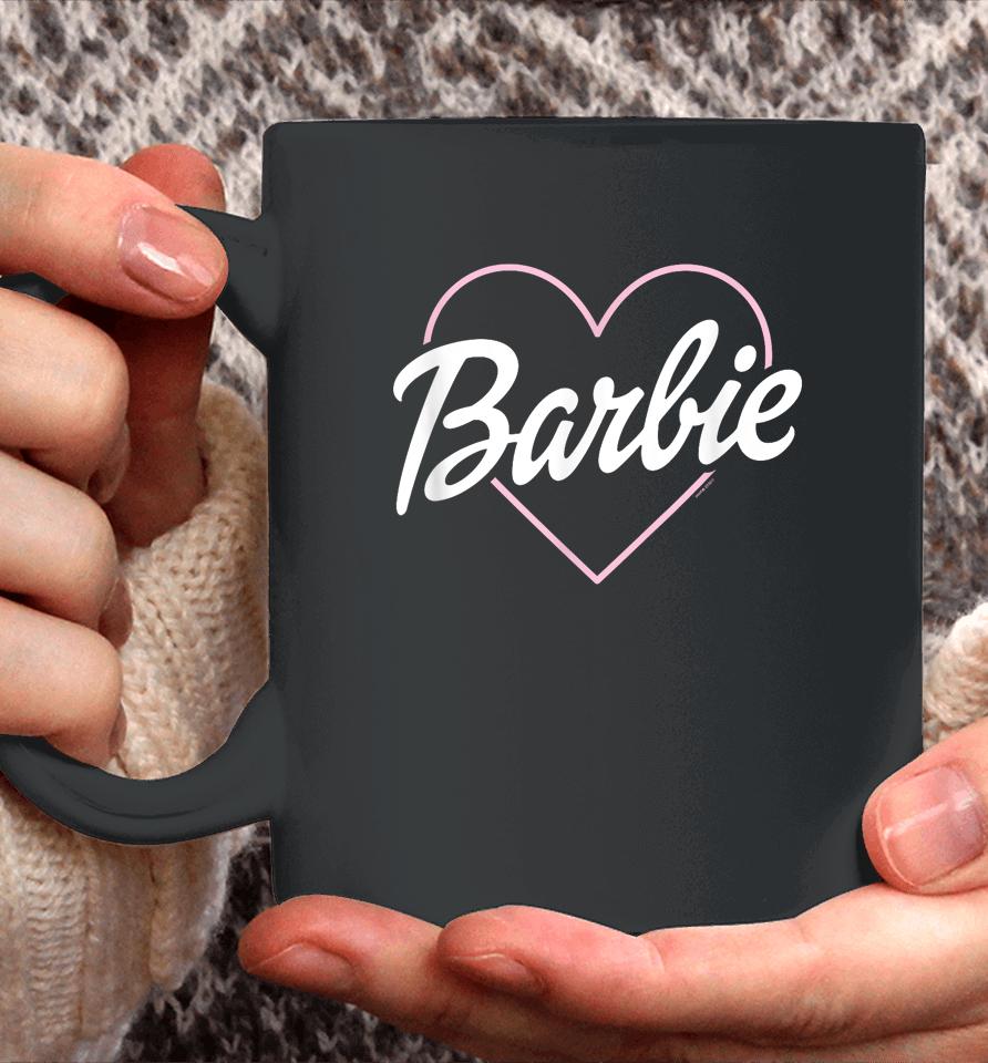Barbie - Logo Heart Coffee Mug