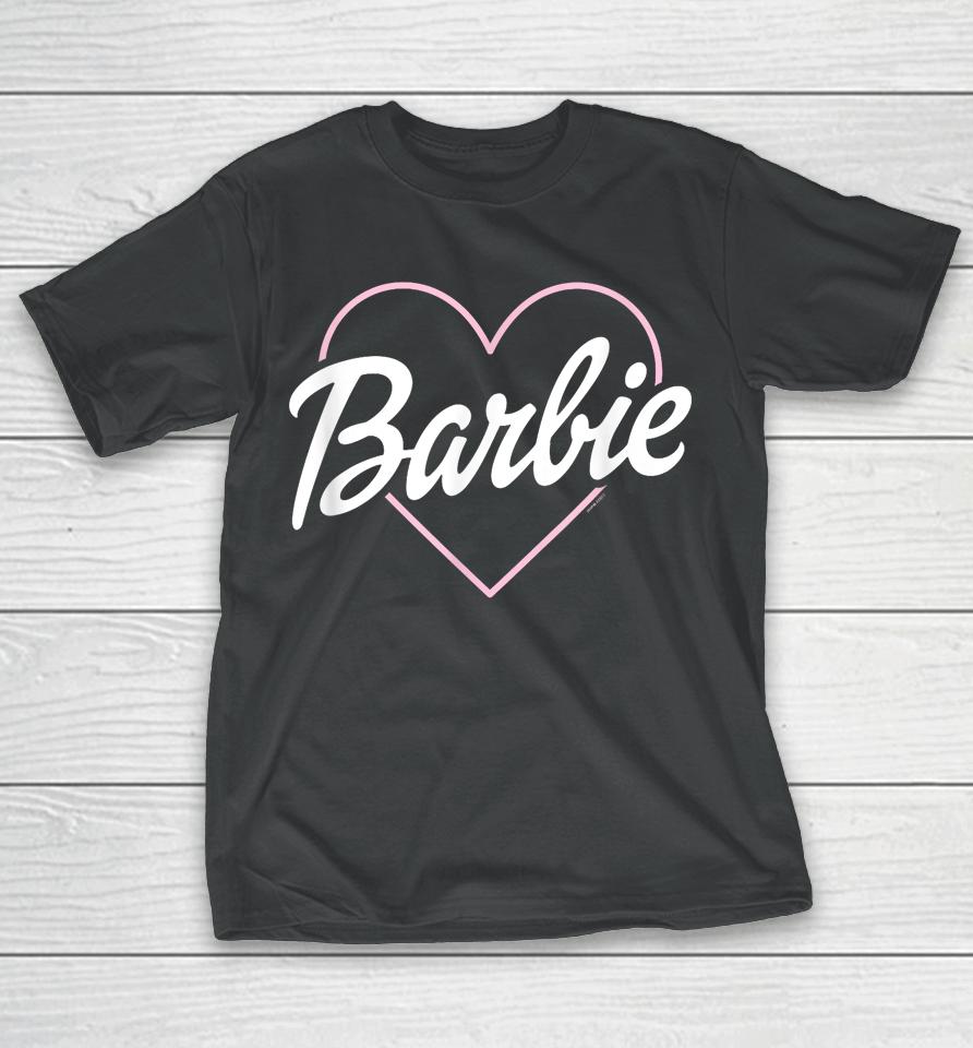 Barbie - Logo Heart T-Shirt