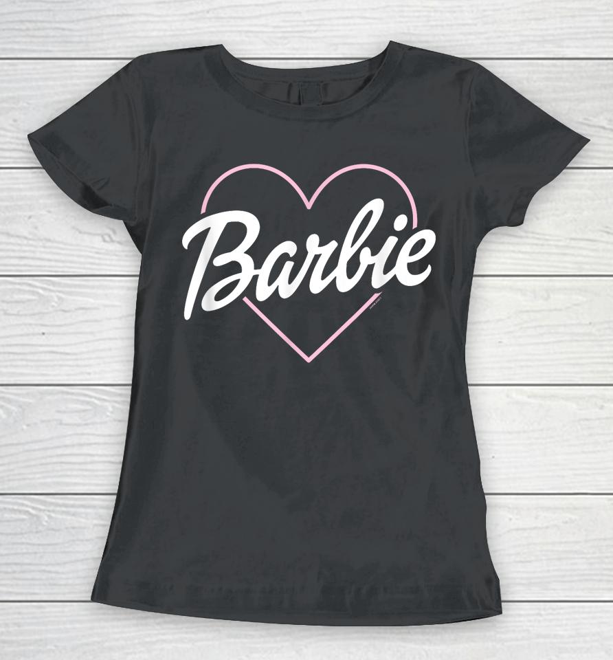 Barbie - Logo Heart Women T-Shirt