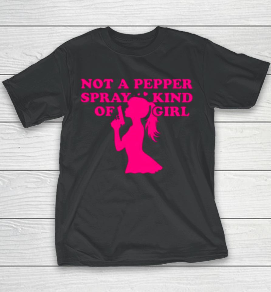Barbie Not A Pepper Spray Kind Of Girl Youth T-Shirt