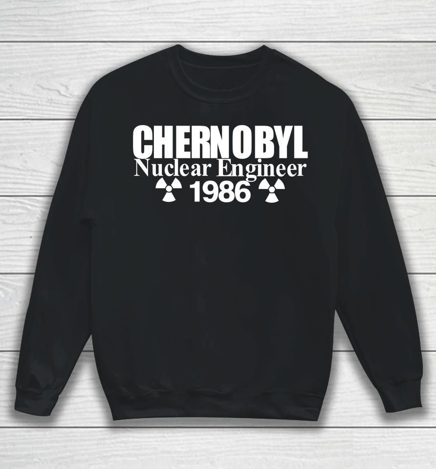 Barelylegal Clothing Chernobyl Nuclear Engineer 1986 Sweatshirt