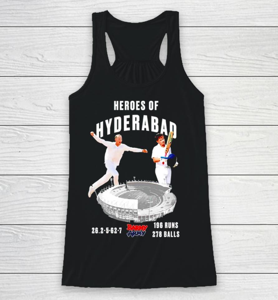 Barmy Army Heroes Of Hyderabad Racerback Tank