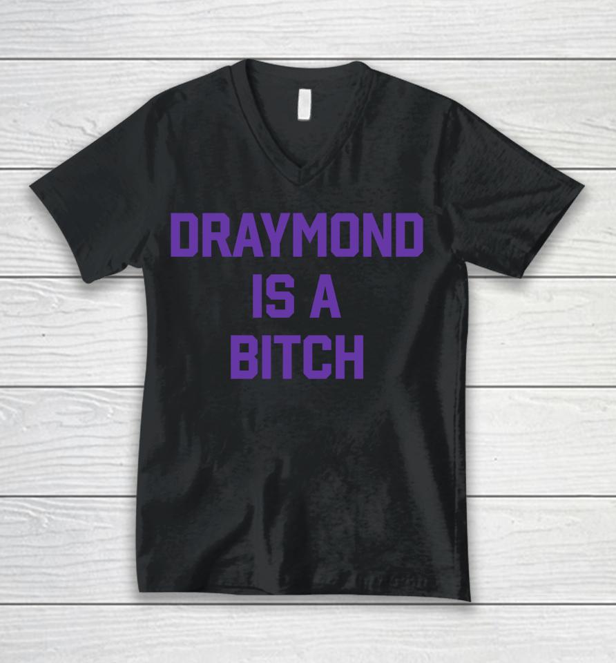 Barstool Sports Draymond Is A Bitch Unisex V-Neck T-Shirt
