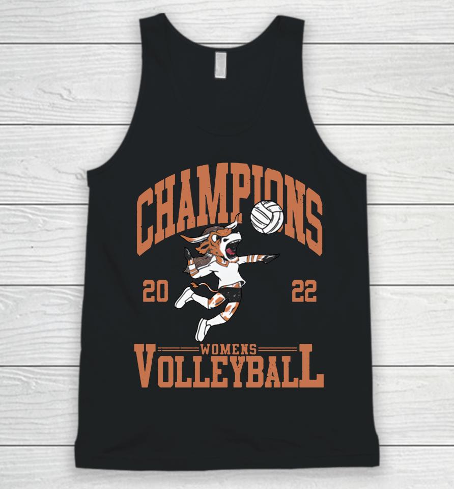 Barstool Sports Grey Texas Volleyball Champs Unisex Tank Top