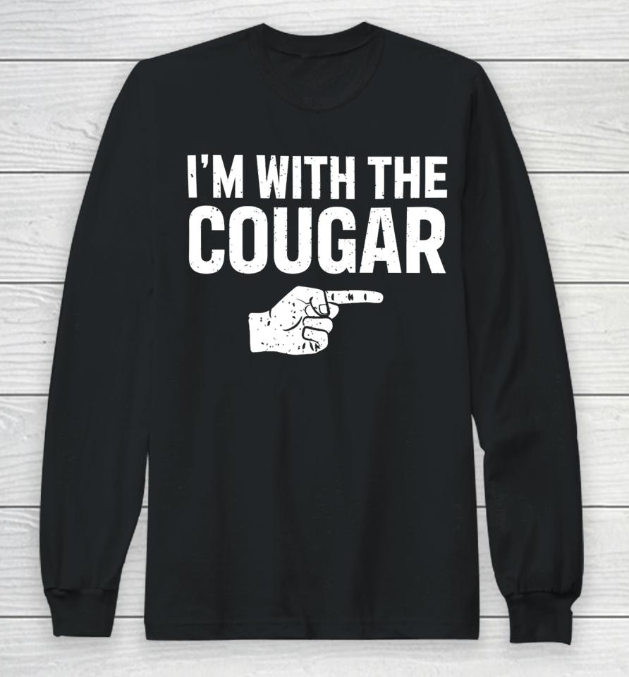 Barstool Sports I’m With The Cougar T Shirt Mark Titus Show Long Sleeve T-Shirt