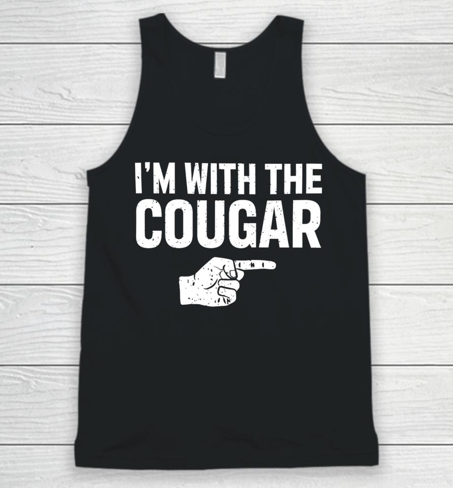 Barstool Sports I’m With The Cougar T Shirt Mark Titus Show Unisex Tank Top