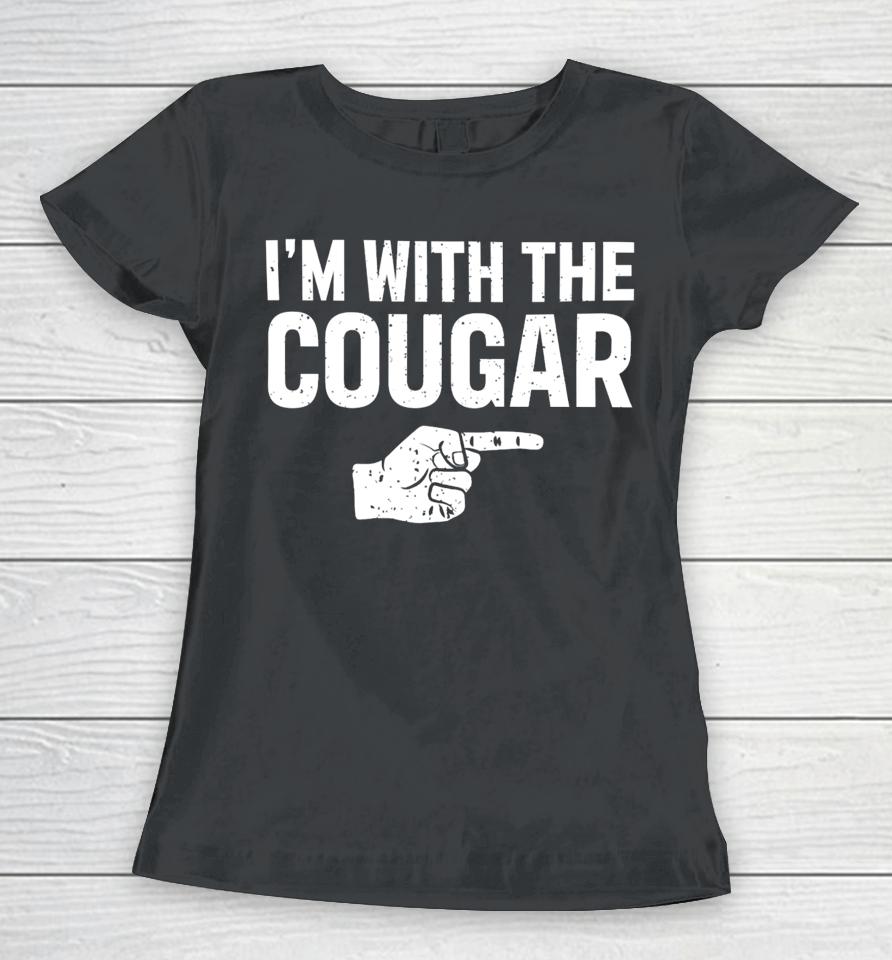 Barstool Sports I’m With The Cougar T Shirt Mark Titus Show Women T-Shirt