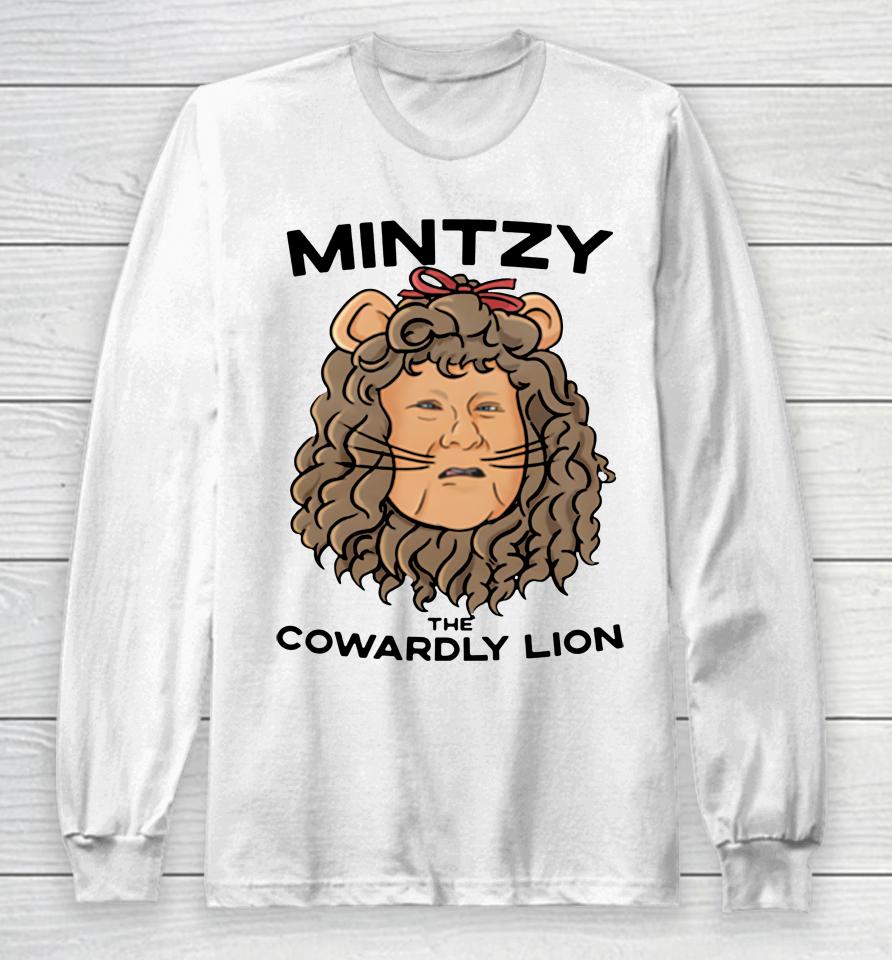Barstool Sports Mintzy The Cowardly Lion Long Sleeve T-Shirt
